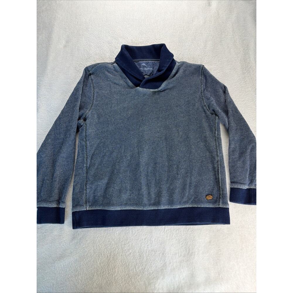 Tommy Bahama Pullover Sweater Men L Blue